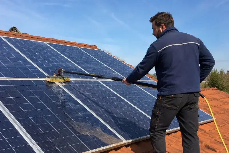 Nettoyage et entretien de panneaux solaires à Itxassou